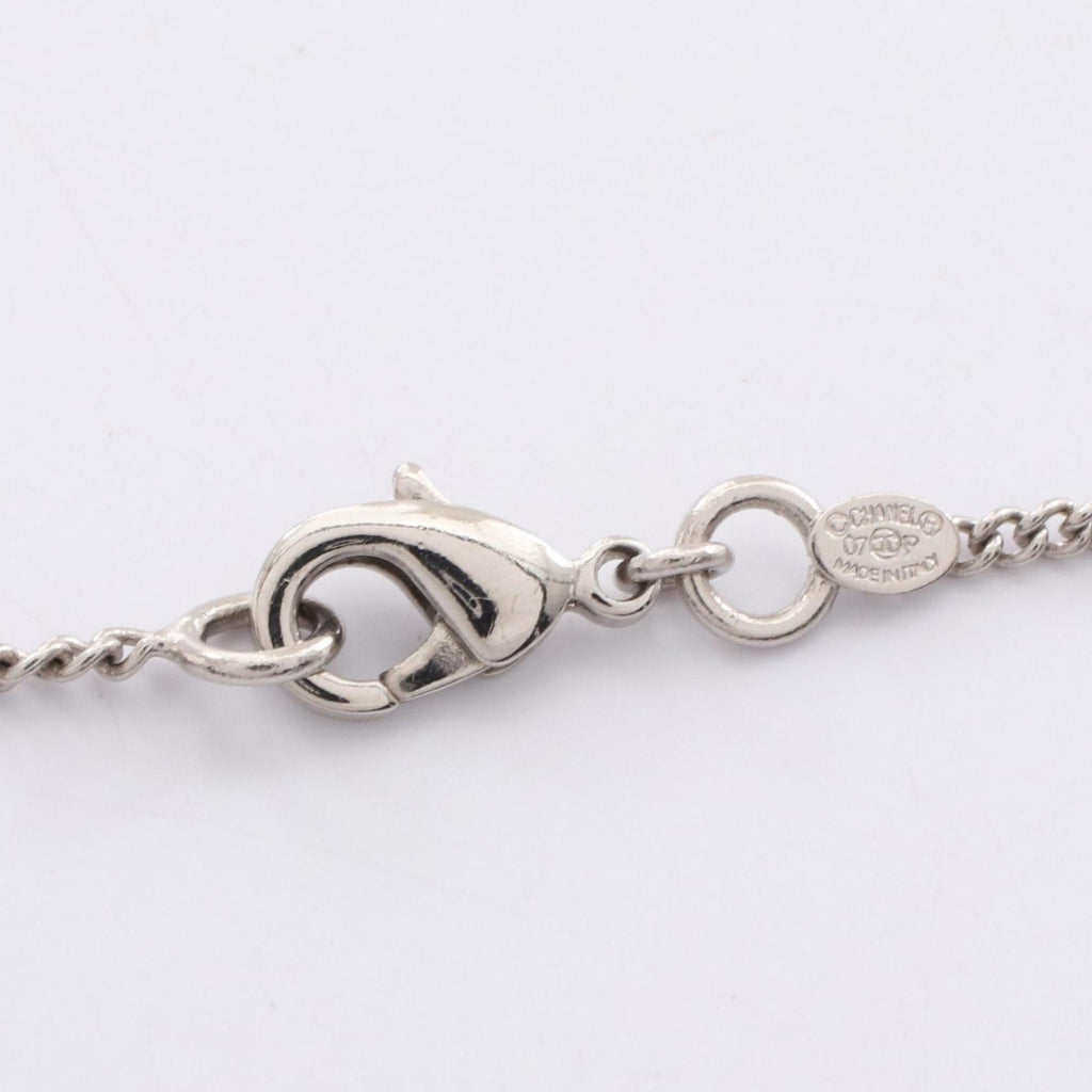CC Logo Pendant Necklace Sterling Silver