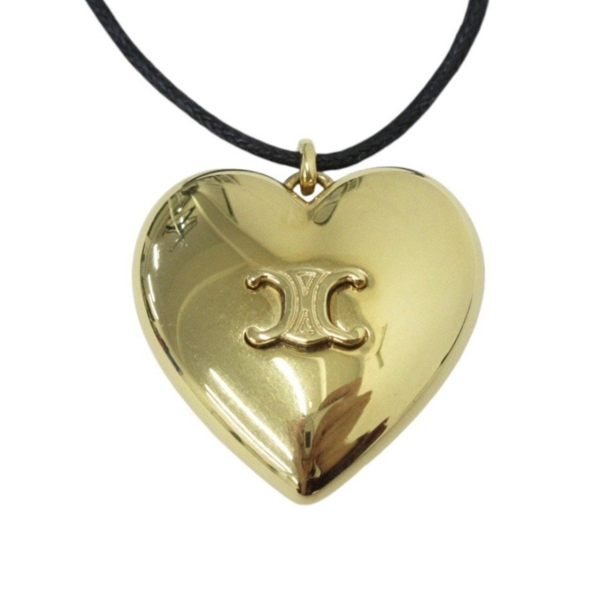 Cool Triomphe Pendant Necklace Gold