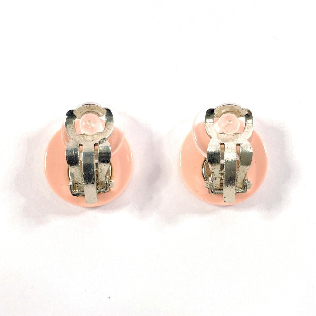 CC Logo Clip-On Earrings Metal