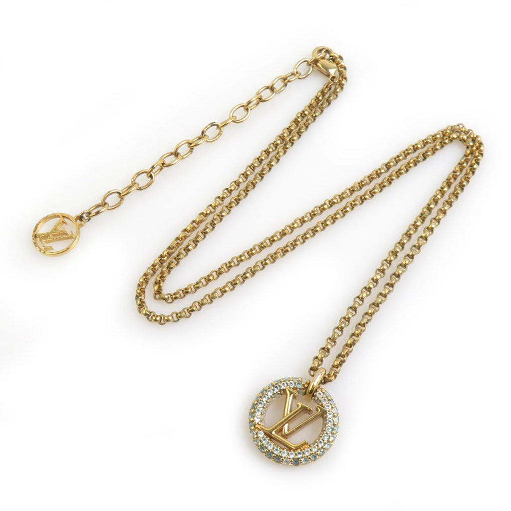 Louise By Night Pendant Necklace Metal Gold