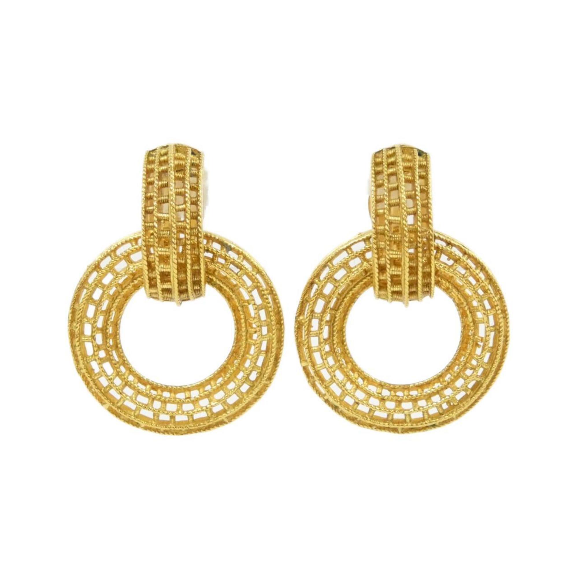 Earrings Gold-Tone Metal
