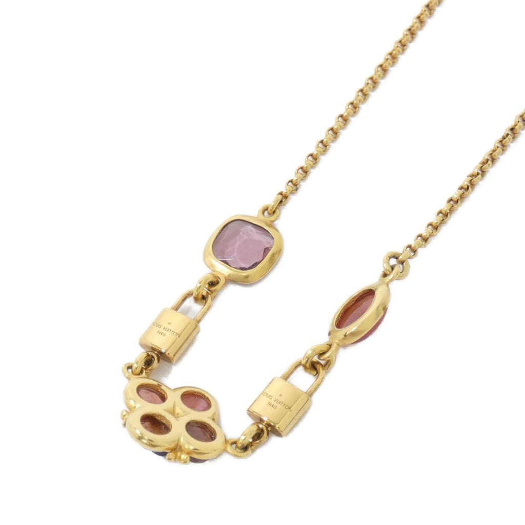 Colorgram Pendant Necklace Gold and Rose