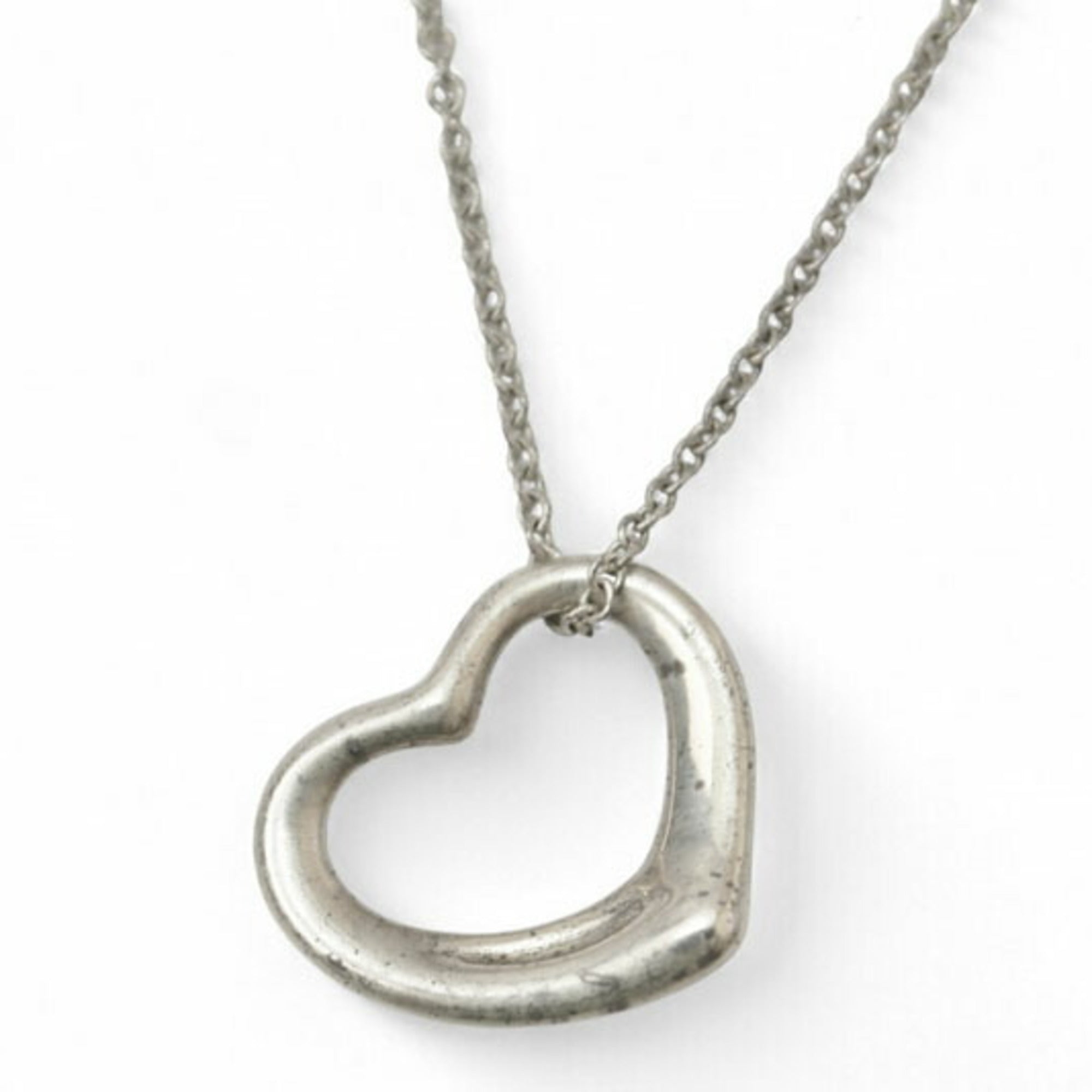 Elsa Peretti Pendant Necklace Sterling Silver 13mm