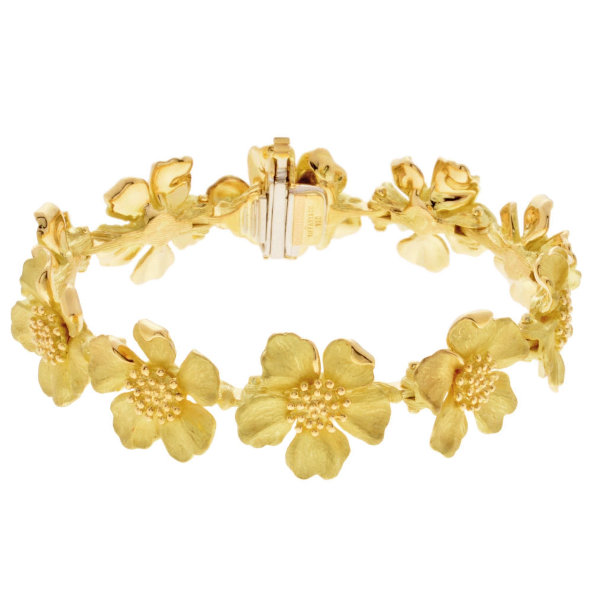 Classics Flower Bracelet 18K Yellow Gold