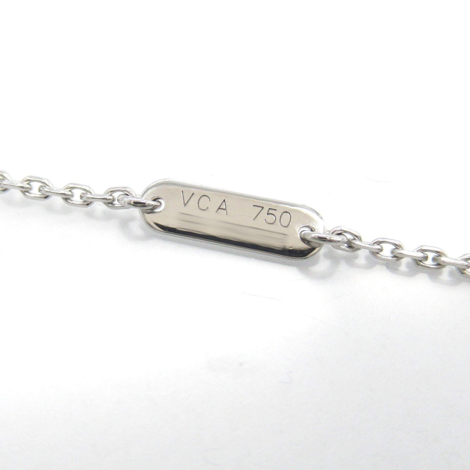 Pendant Necklace 18K White Gold with Diamond