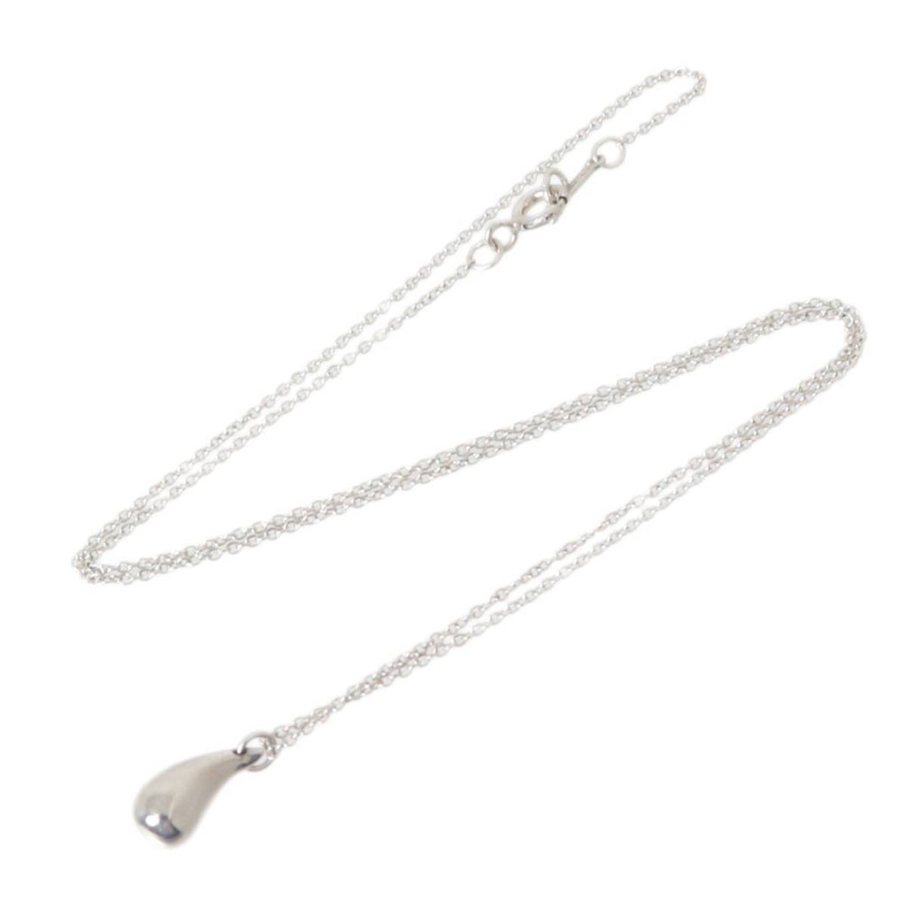 Teardrop Pendant Necklace Sterling Silver