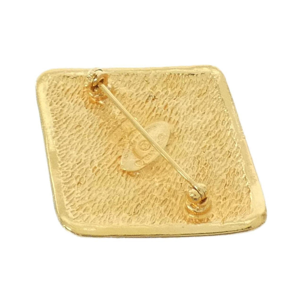 Brooch Gold-Tone Metal