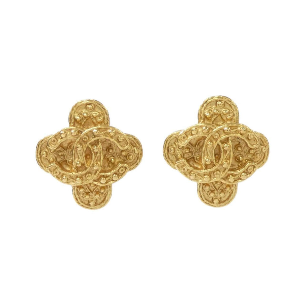Earrings Gold-Tone Metal