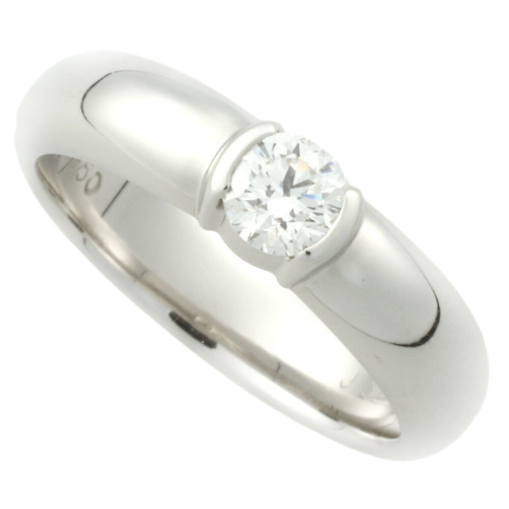 Solitaire Ring Platinum with Diamond