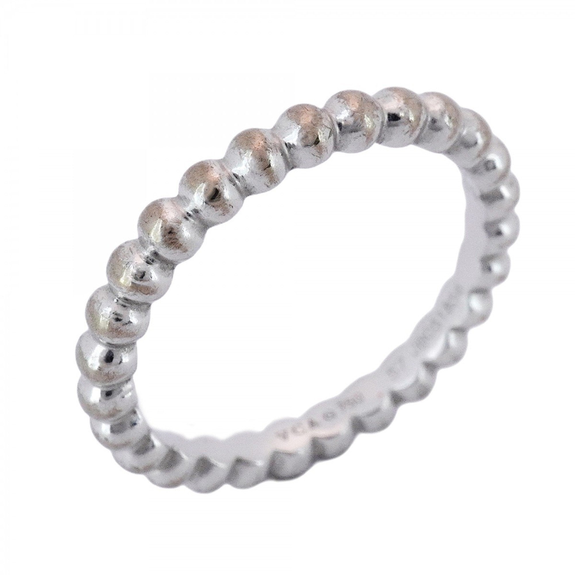 Perlée Ring 18K White Gold