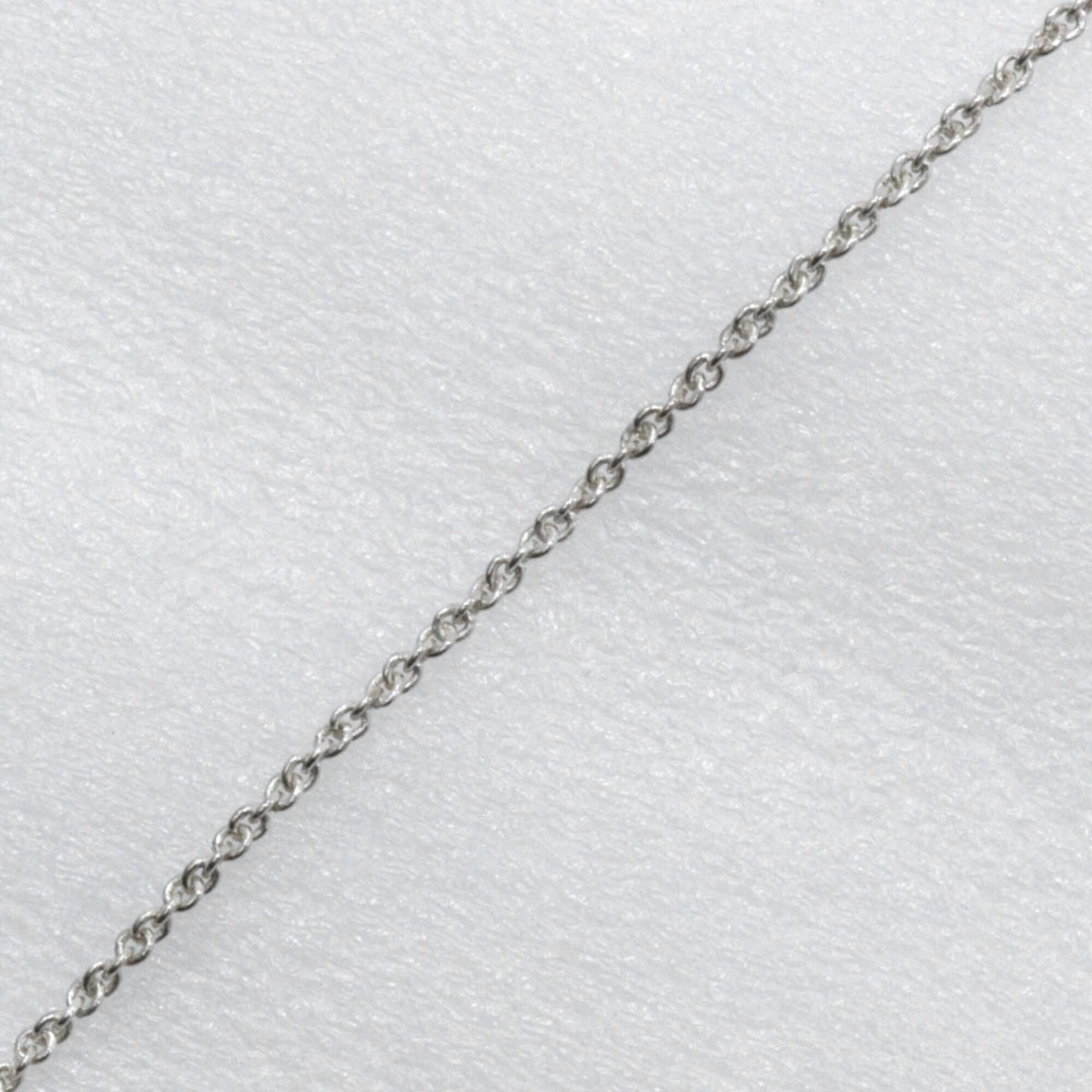 Open Heart Pendant Necklace Sterling Silver 14mm