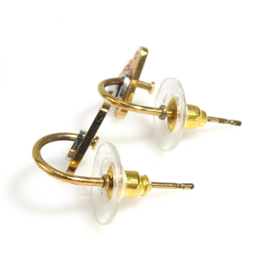 Earrings Gold-Tone Metal