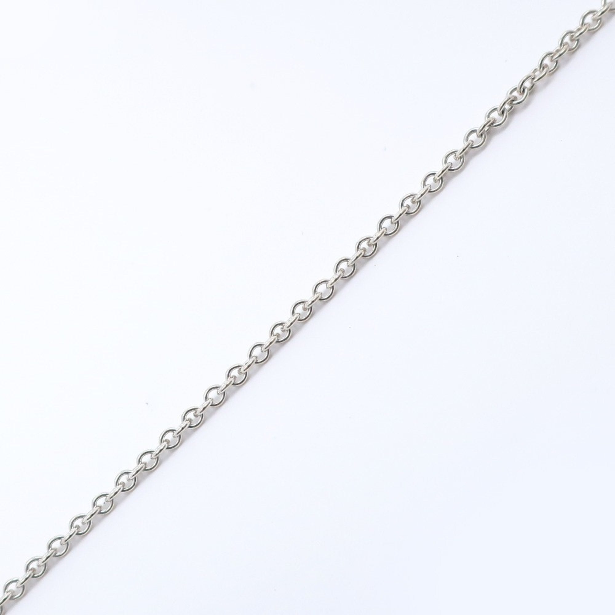 Open Heart Pendant Necklace Sterling Silver 26mm