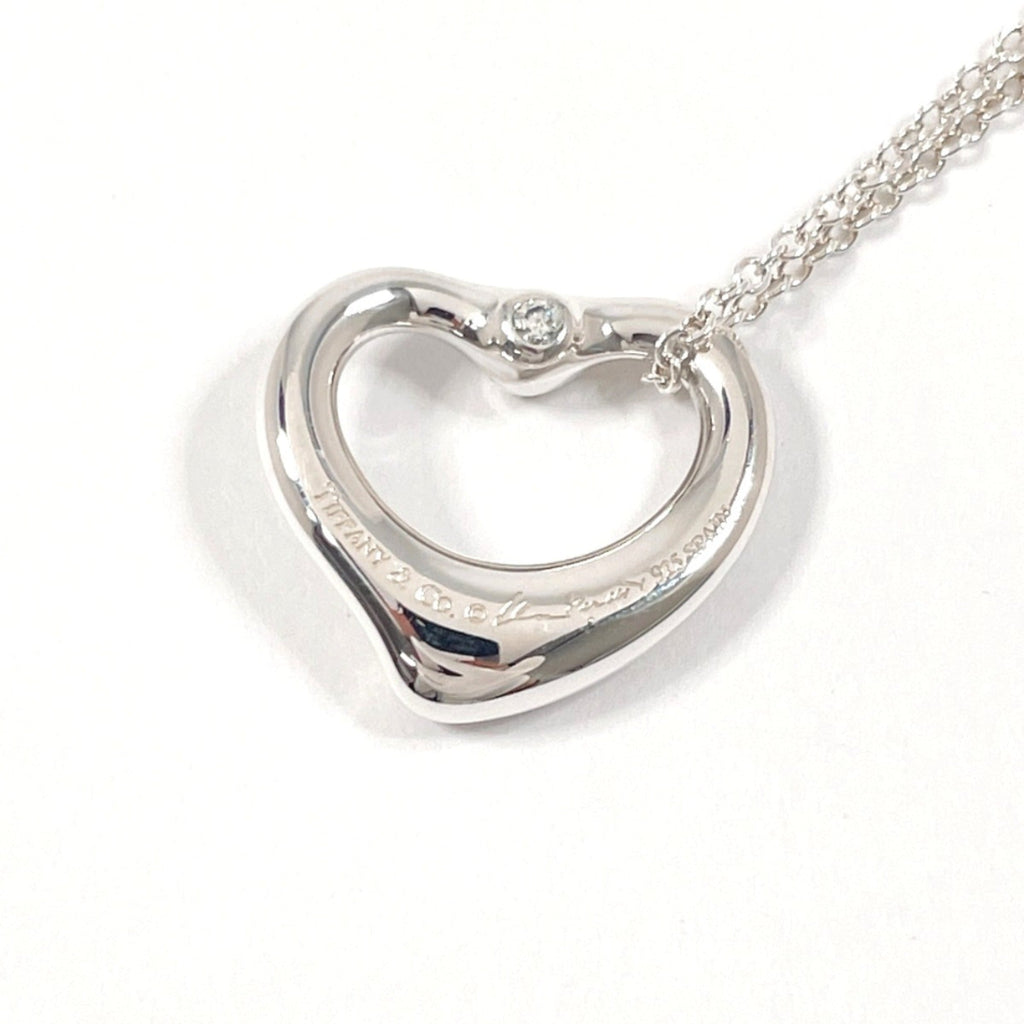 Elsa Peretti Pendant Necklace Sterling Silver 13.6mm