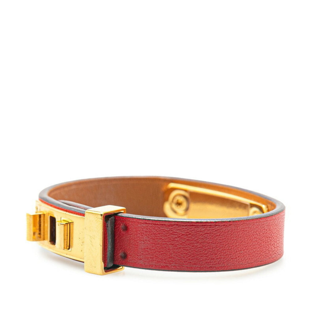 Asdukur T2 Bracelet Gold and Swift Leather