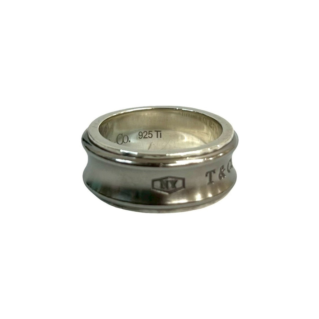 1837 Narrow Ring Sterling Silver and Titanium