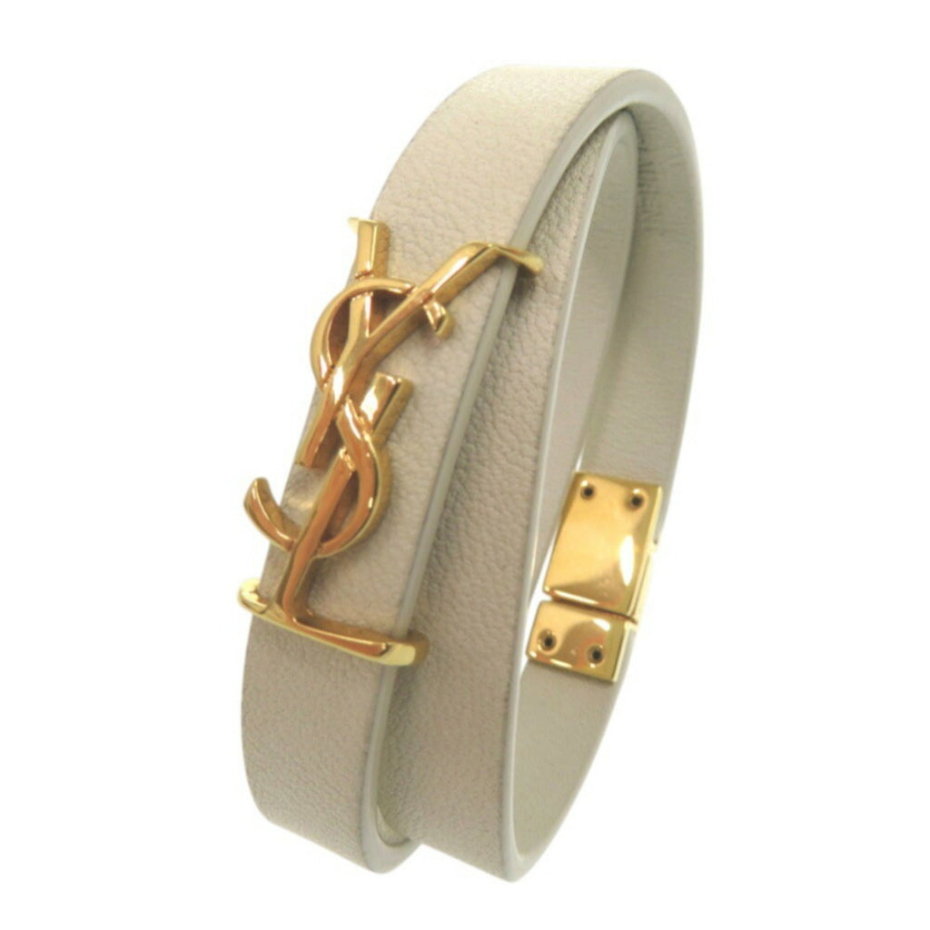 Charm Bracelet Leather White