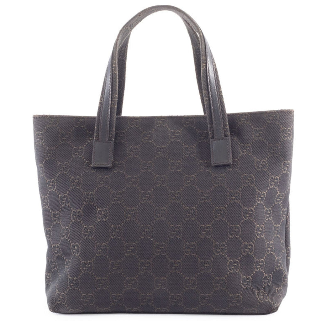 Double Pocket Tote GG Canvas Small