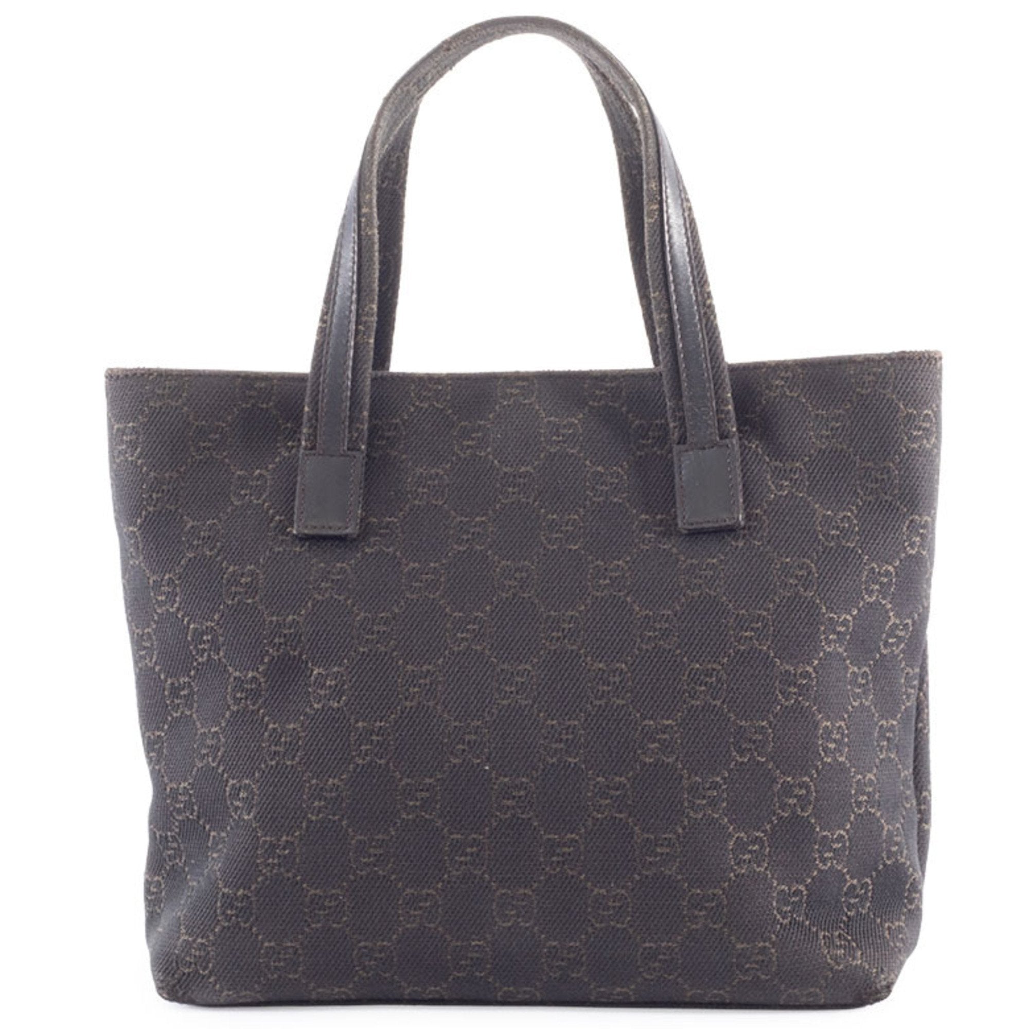Double Pocket Tote GG Canvas Small