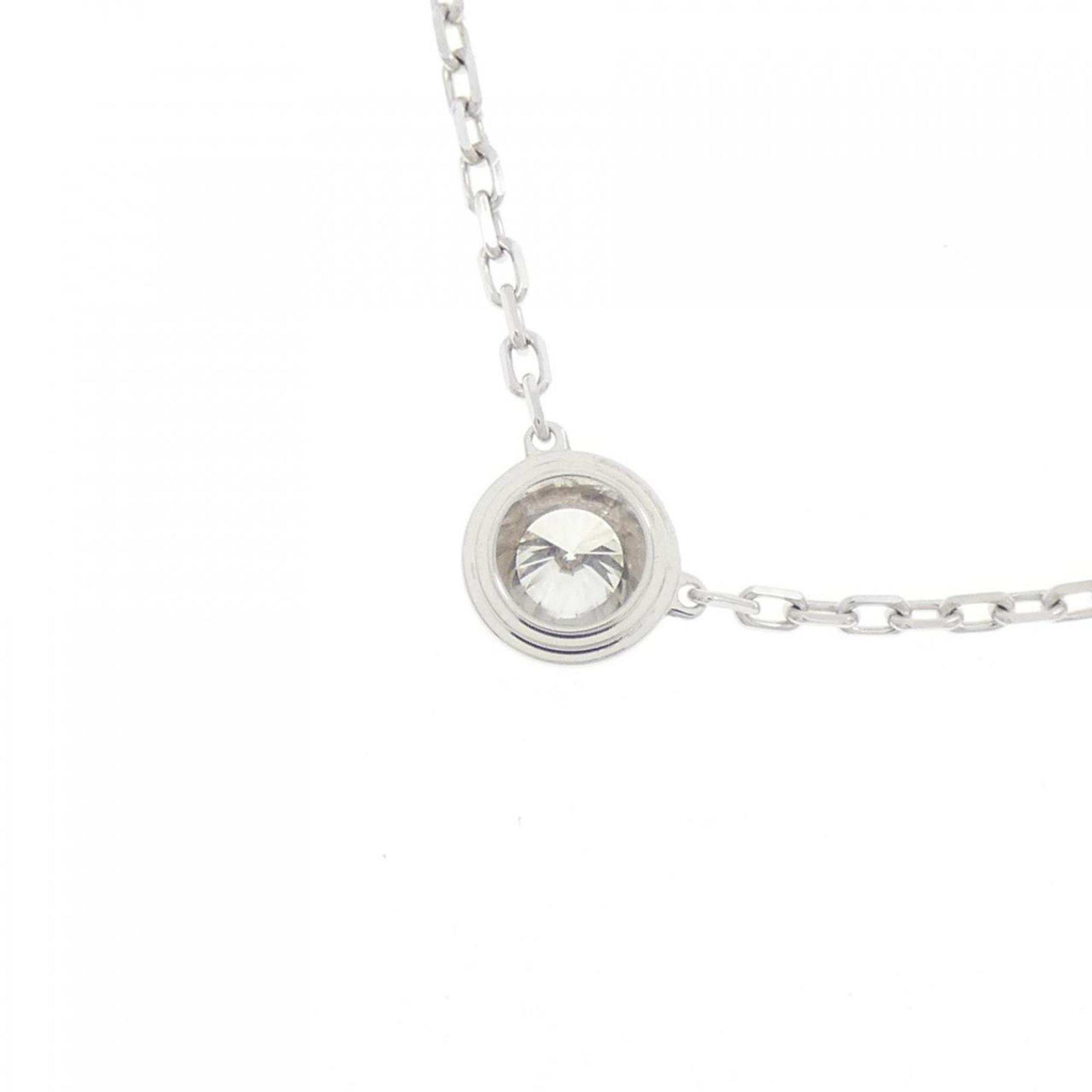 D'Amour Pendant Necklace 18K White Gold Large