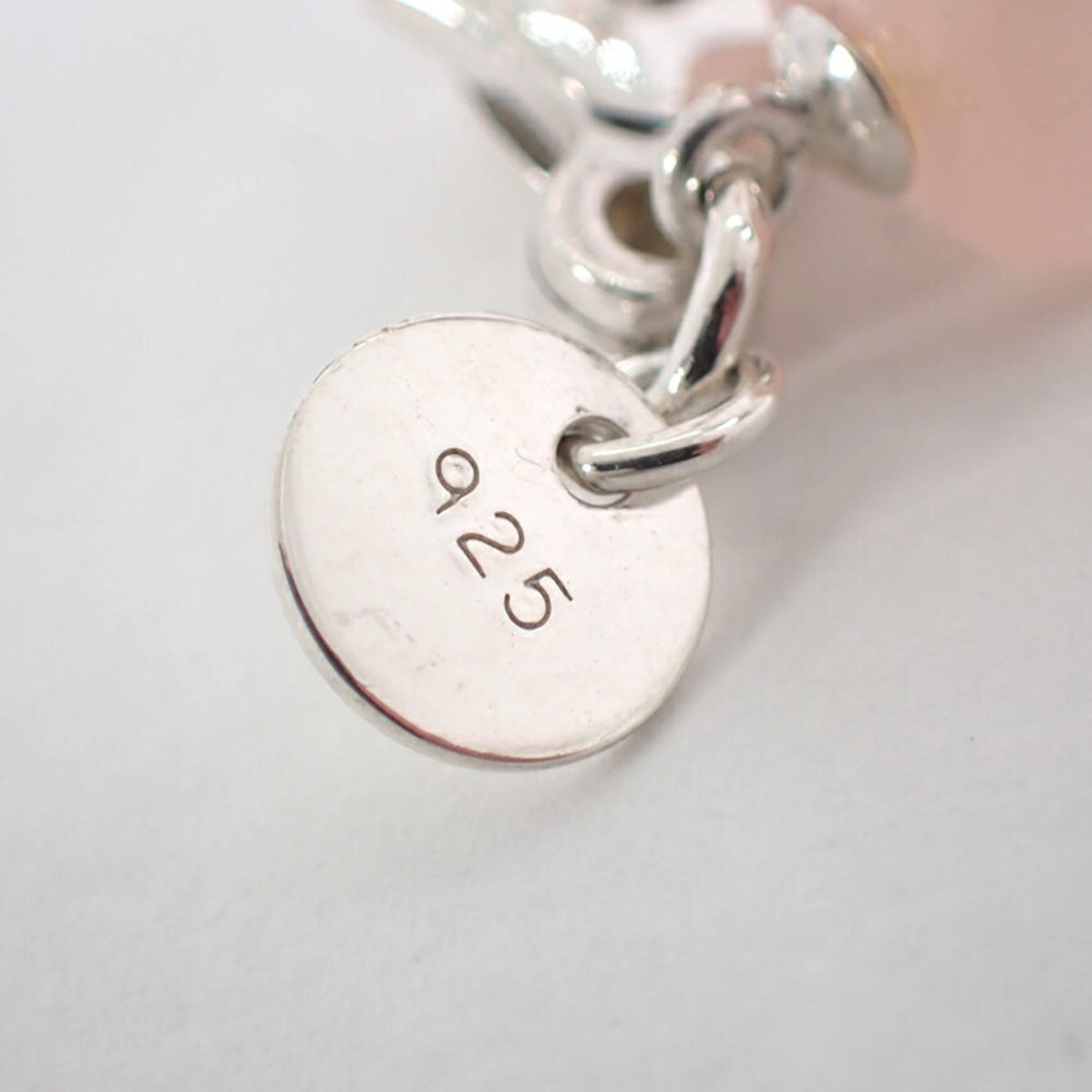Rose Quartz Bracelet Quartz Watch Silver 925