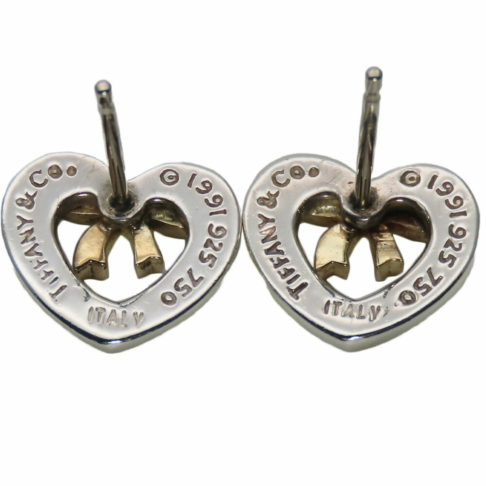 Earrings Sterling Silver and 18K Yellow Gold