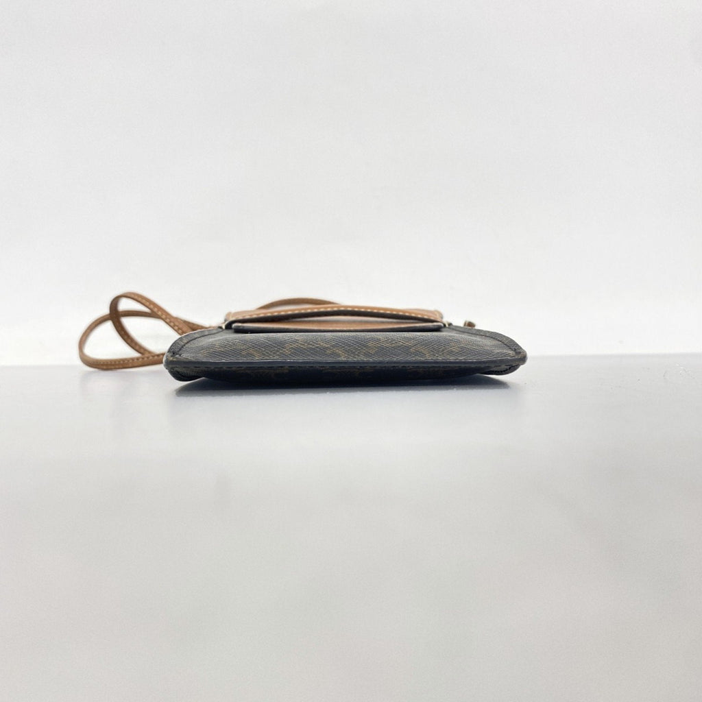 Wallet on Strap Triomphe Coated Canvas