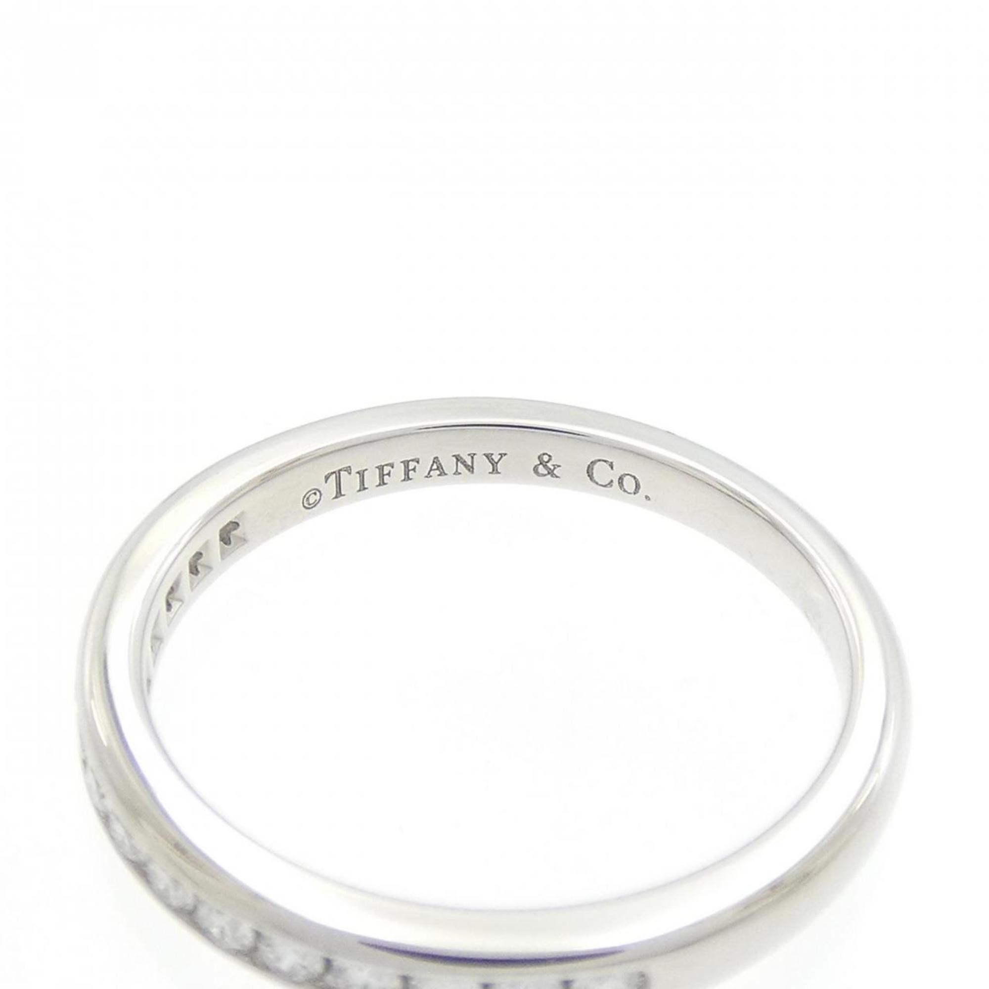 Band Ring Platinum with Diamond
