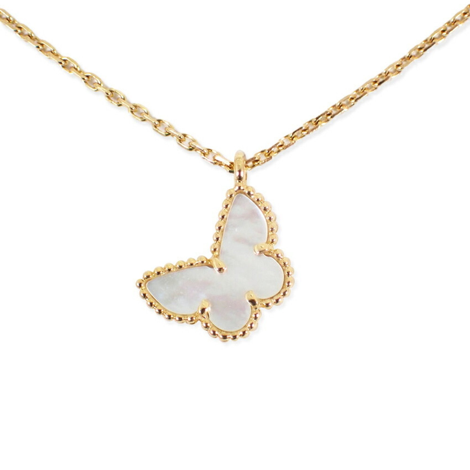 Sweet Alhambra Pendant Necklace 18K Yellow Gold