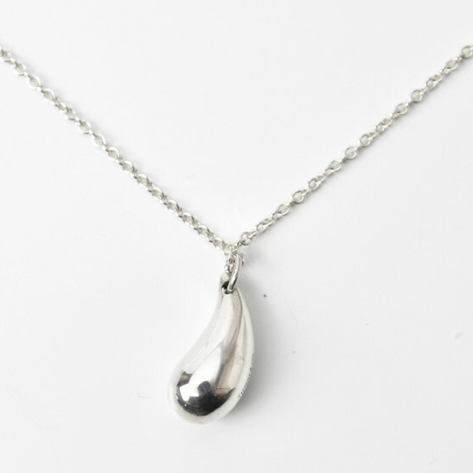 Elsa Peretti Pendant Necklace Sterling Silver 12mm