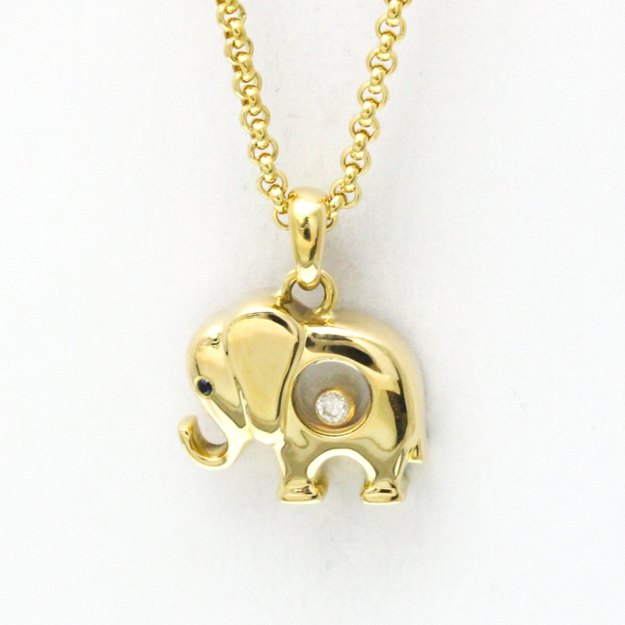 Pendant Necklace 18K Yellow Gold with Diamond