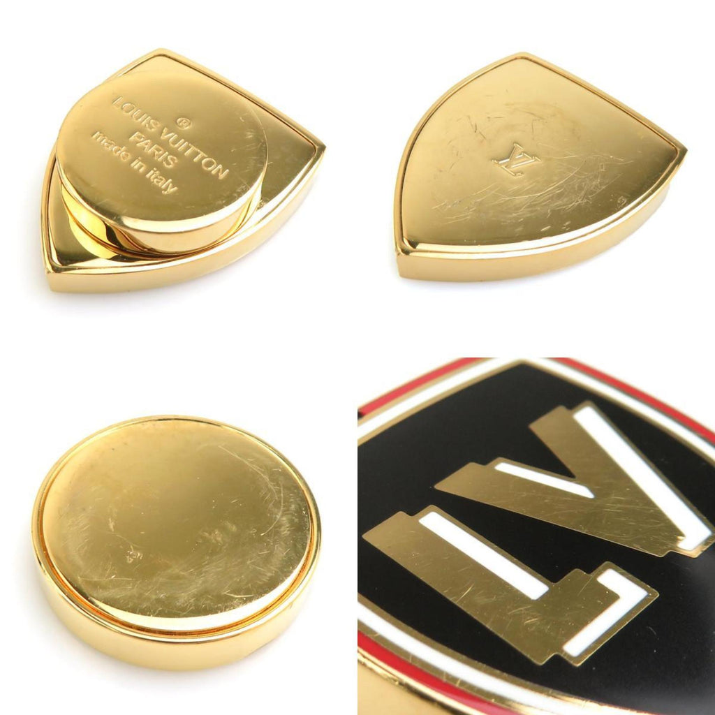 Brooch Black and Gold