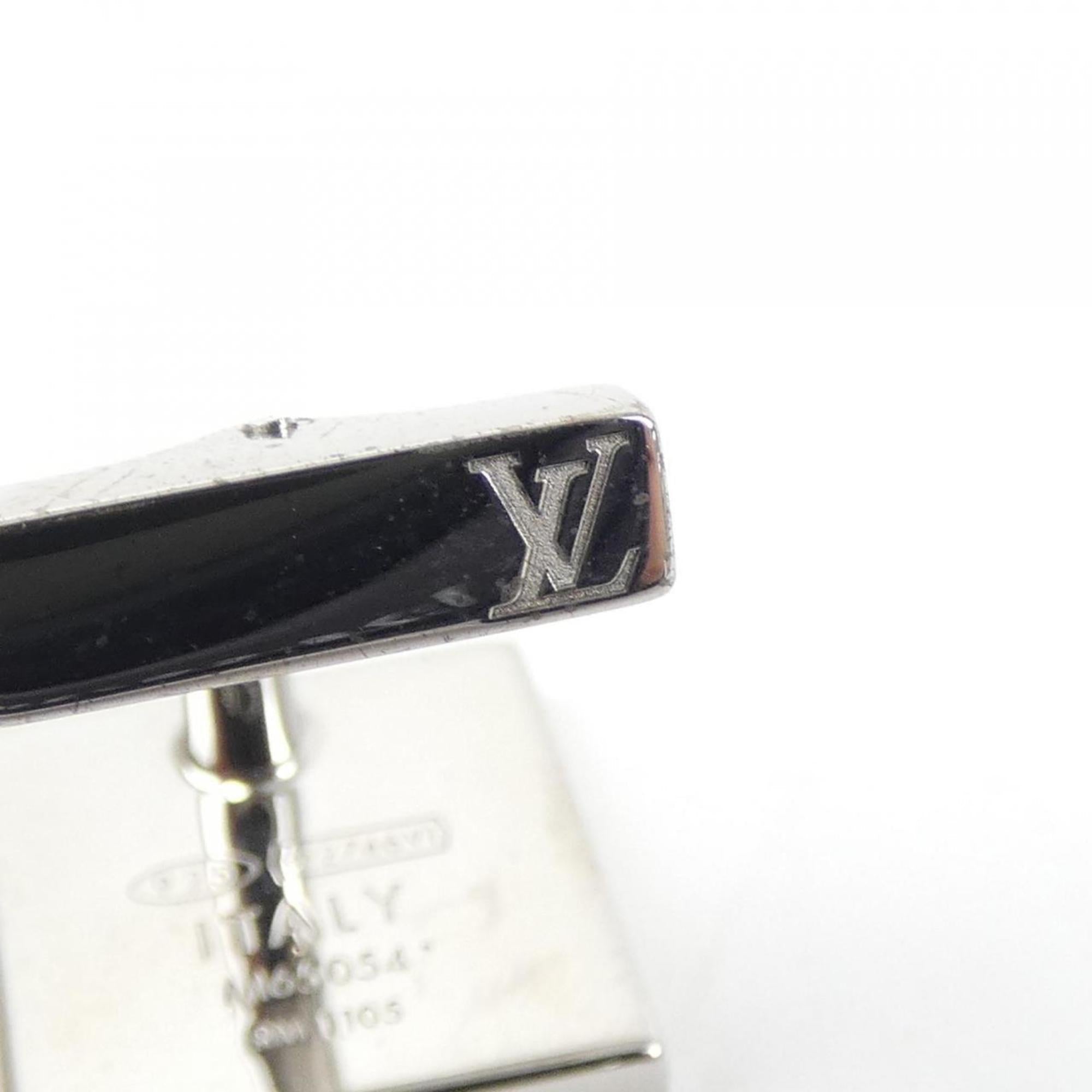 Cufflinks Black and Silver Bracelet
