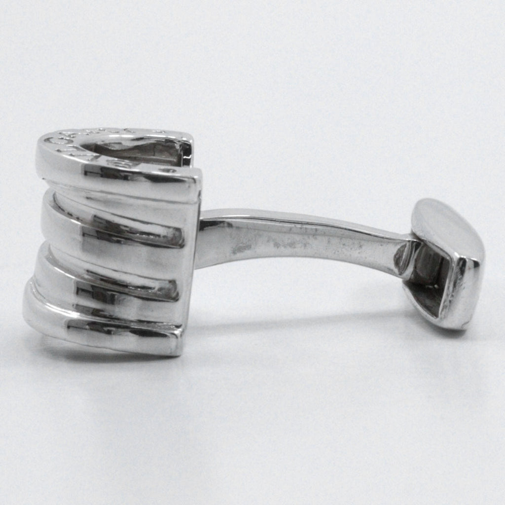 B.Zero1 Cufflinks Silver Bracelet