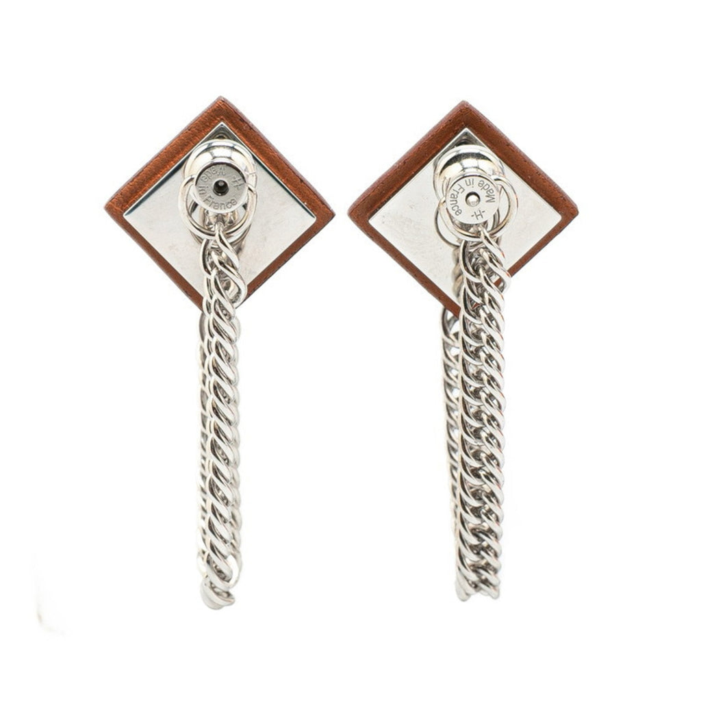 Earrings Silver-Tone Metal
