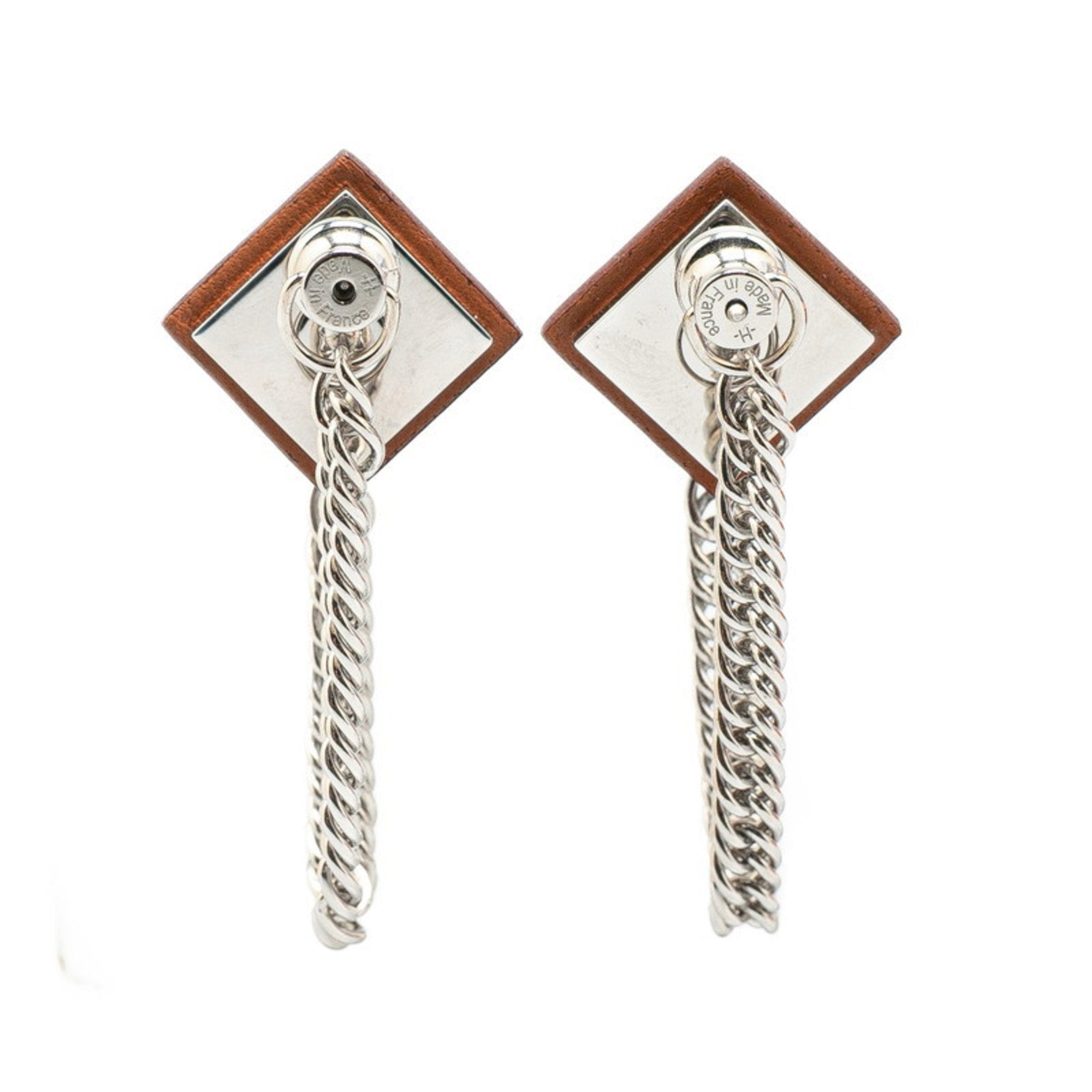 Earrings Silver-Tone Metal