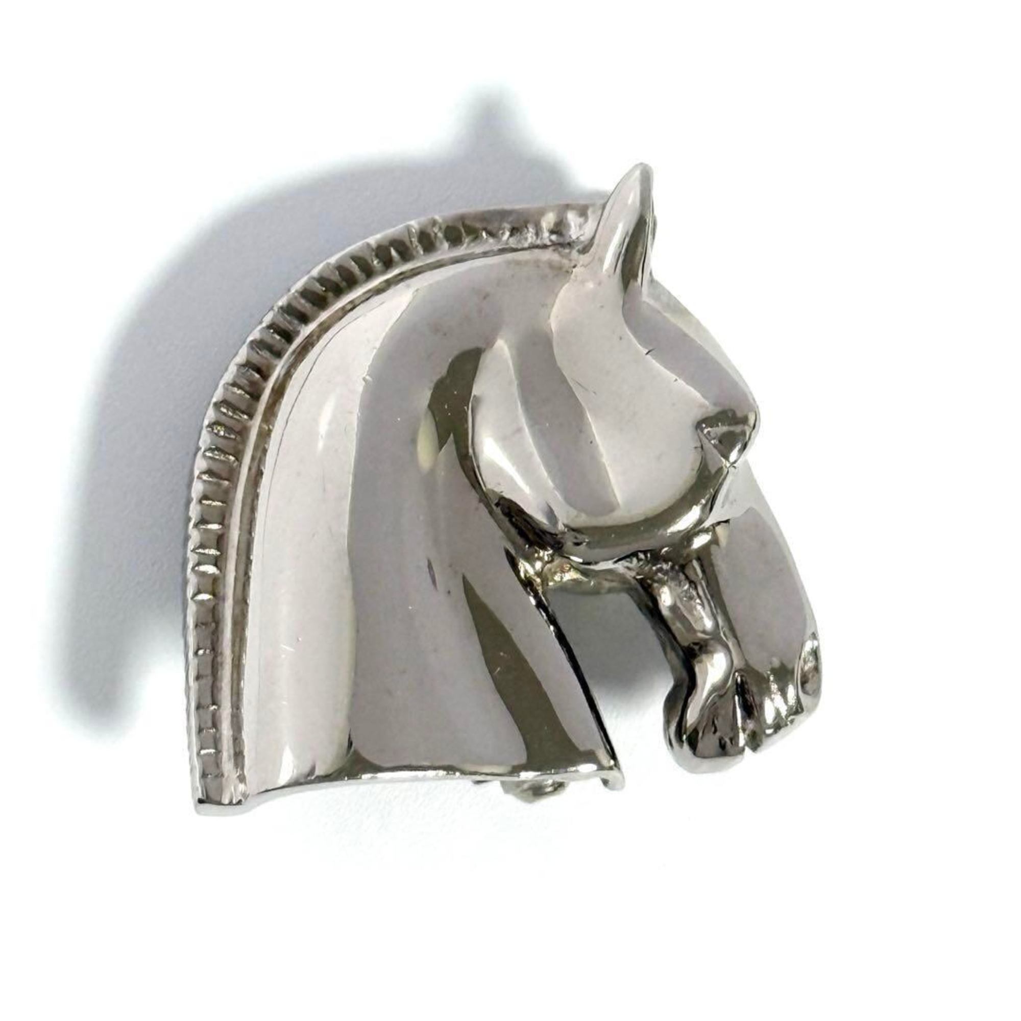 Vintage Horse Cheval Brooch Metal