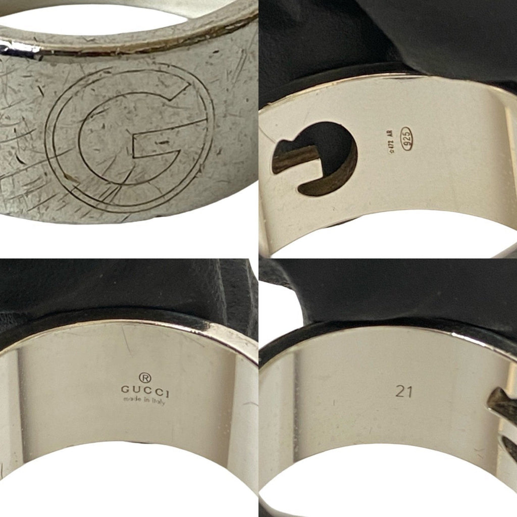 G Cutout Ring Sterling Silver