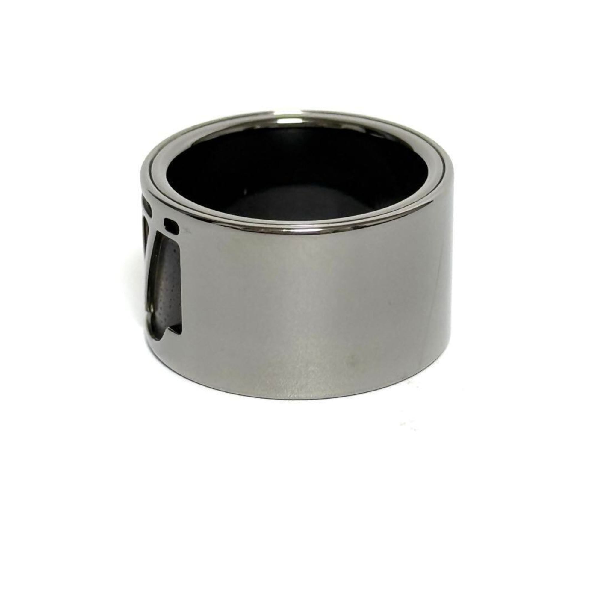 Band Ring Metal Silver