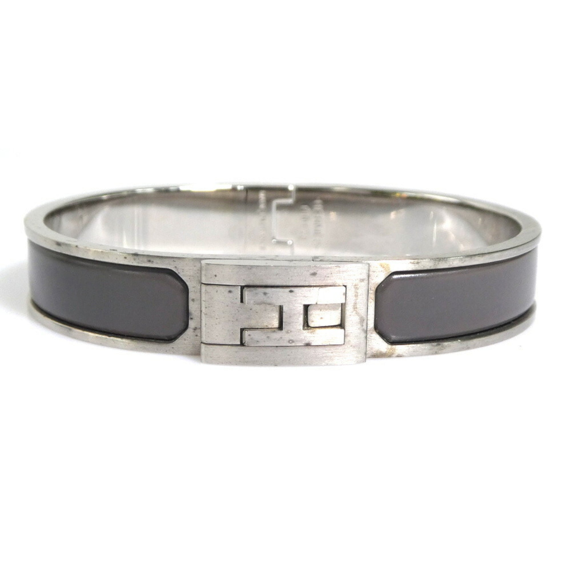 Bracelet Metal Gray Matte Silver