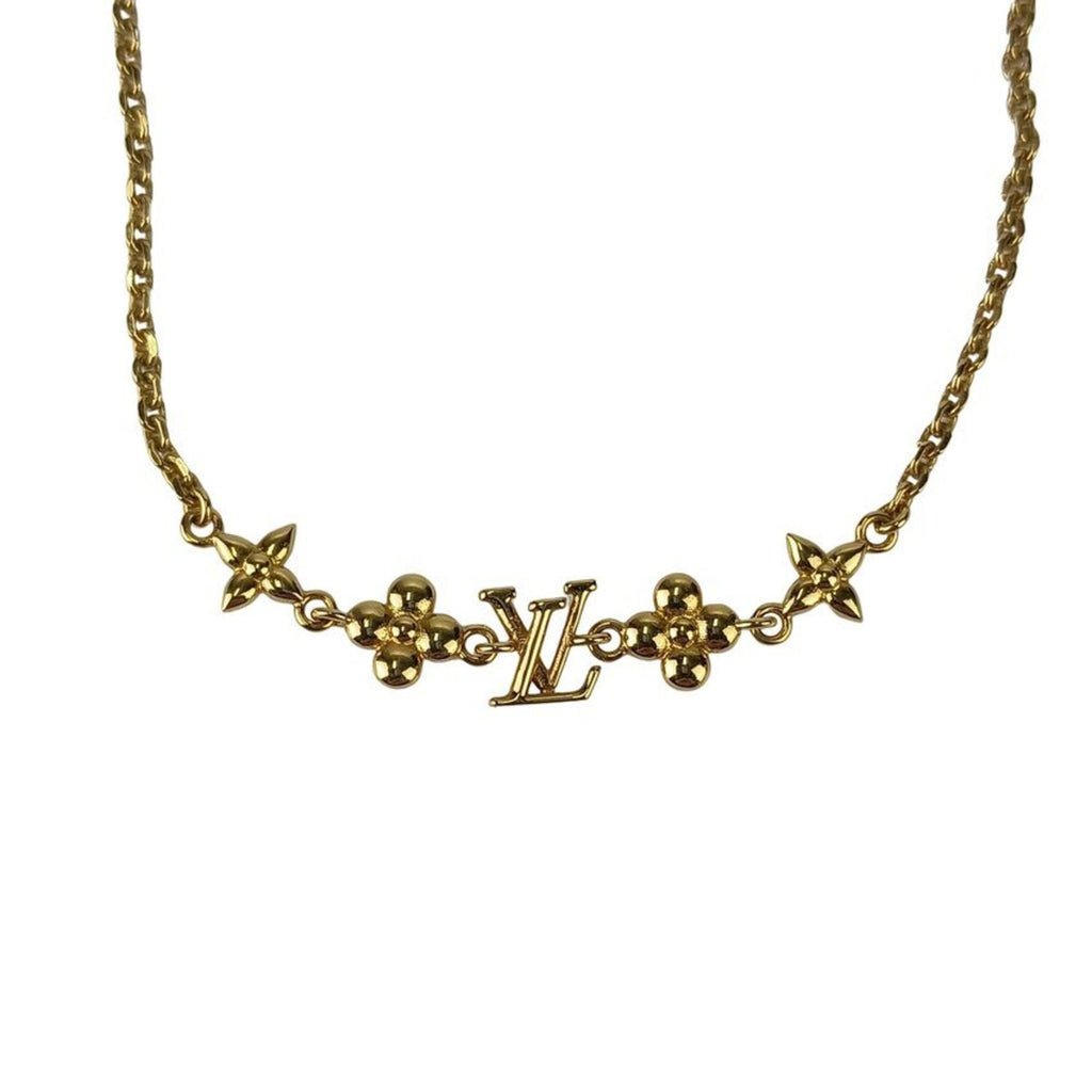 Pendant Necklace Gold Metal