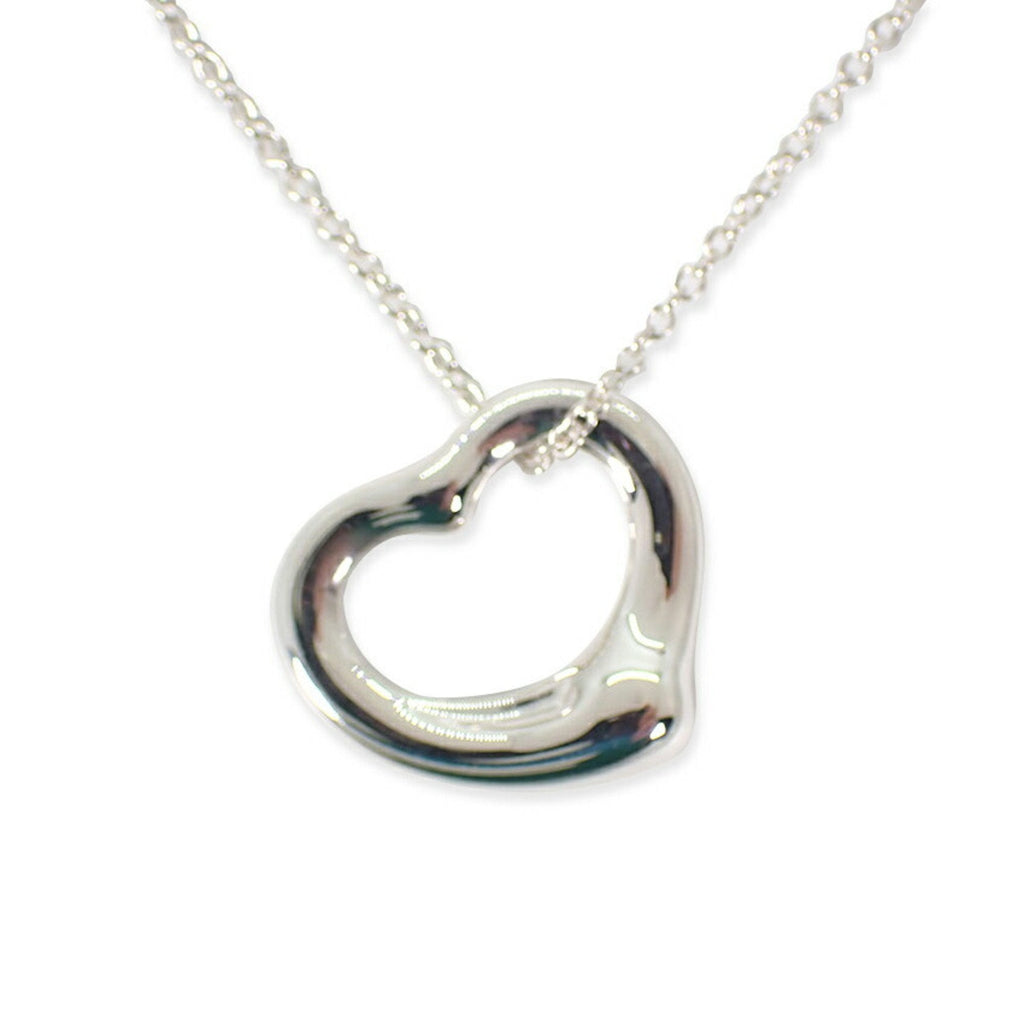 Heart Pendant Necklace Sterling Silver