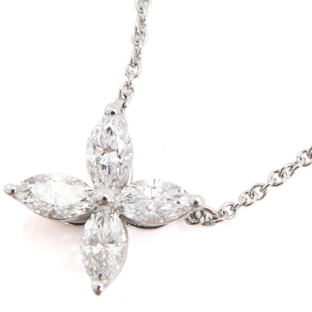 Pendant Necklace Platinum with Diamond Medium