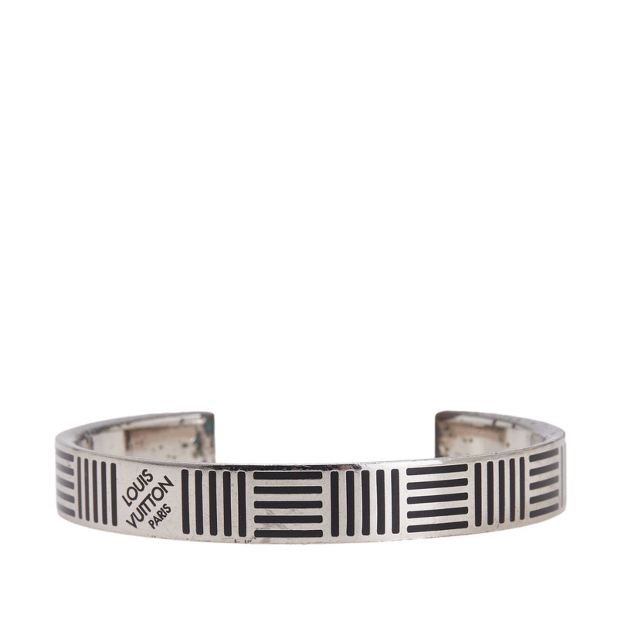 Damier Colors Jonques Bracelet Silver Metal