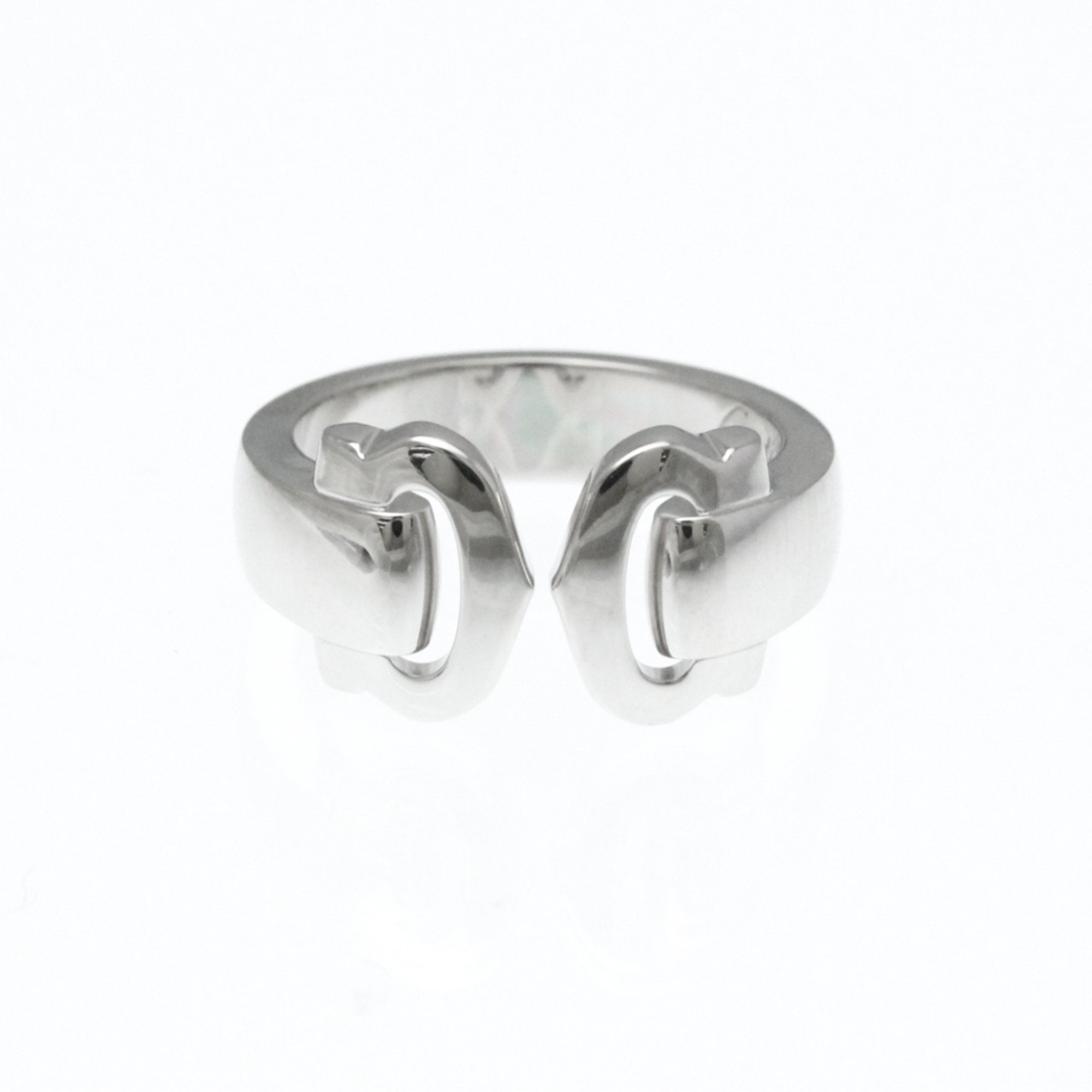 Bouclé Ring 18K White Gold