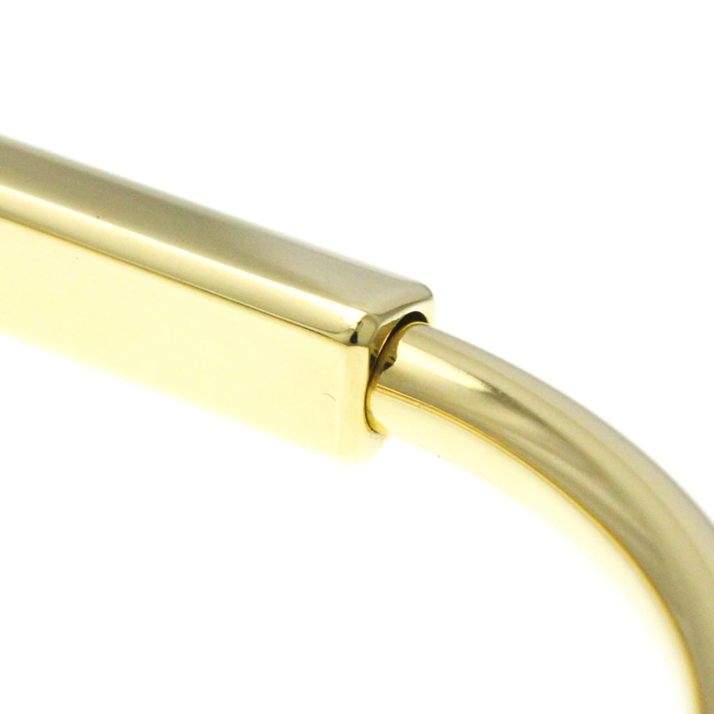 Rock Bangle Bracelet 18K Yellow Gold