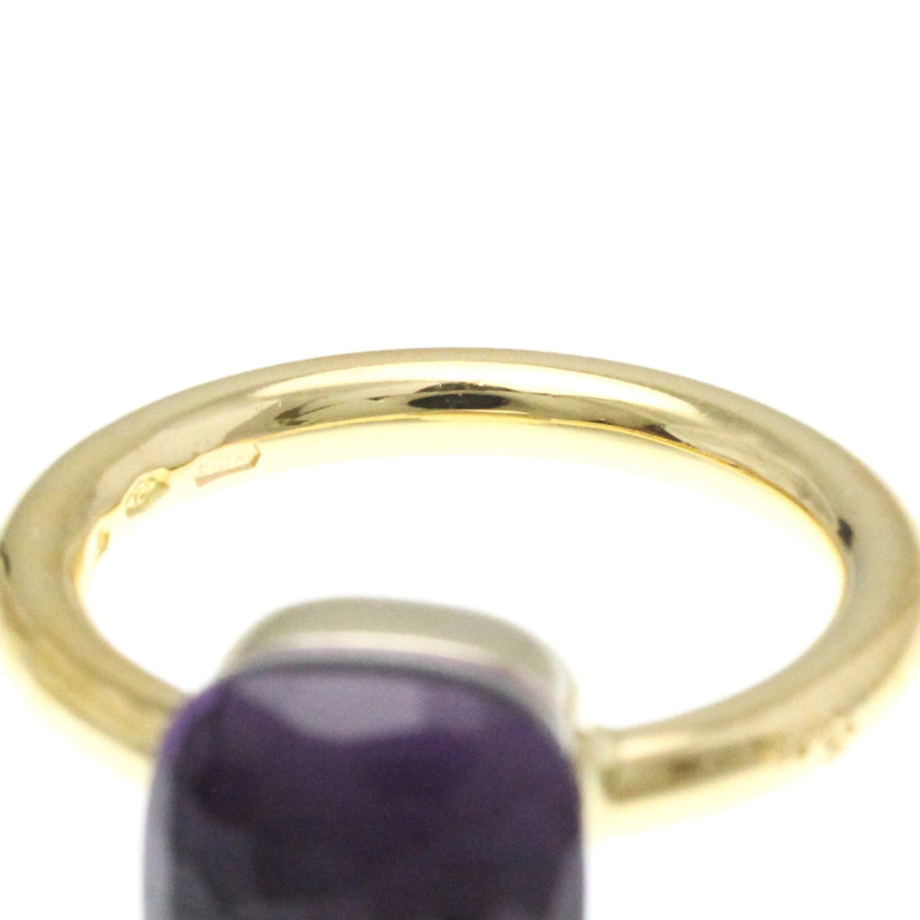 Ring 18K Rose Gold With Amethyst
