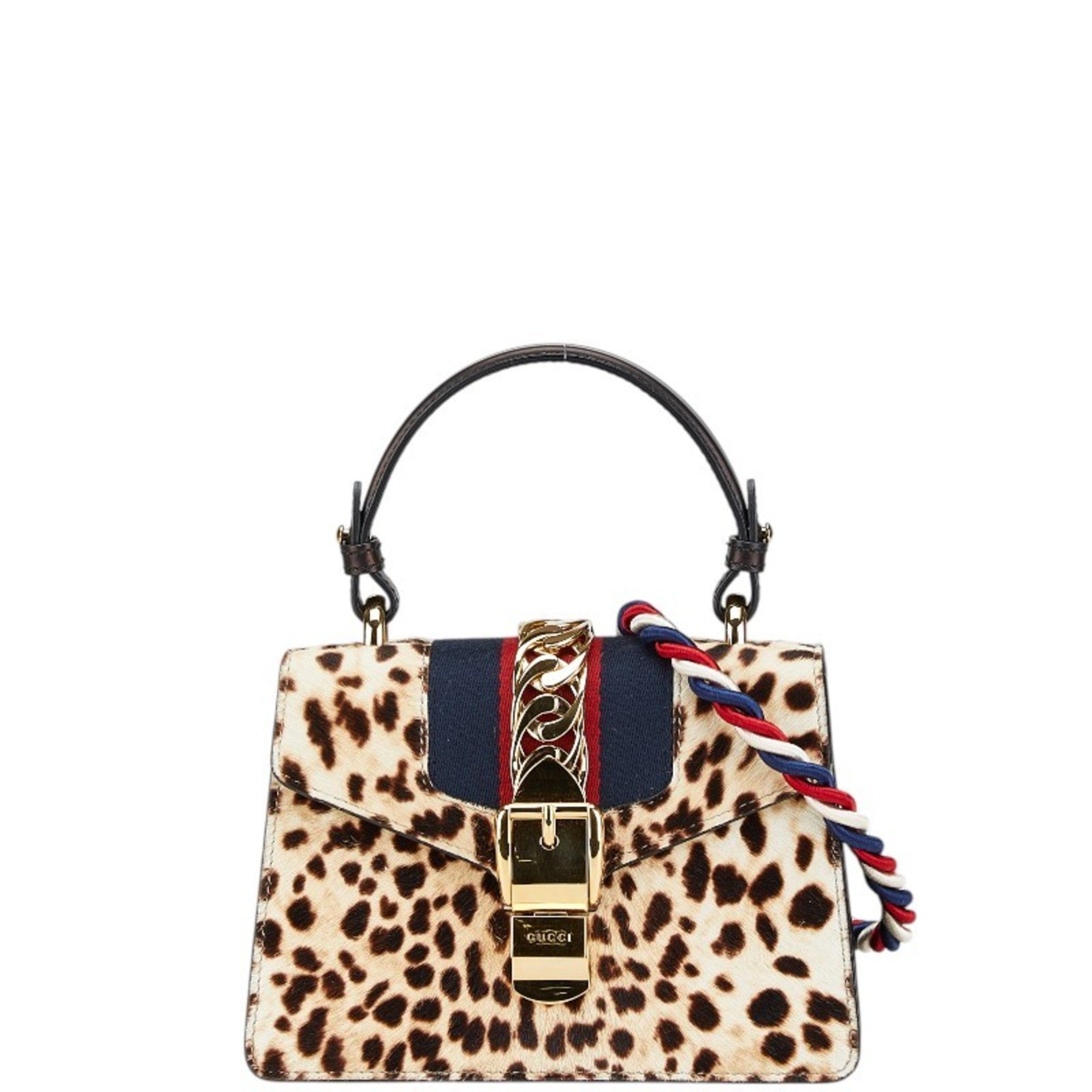 Sylvie Shoulder Bag Printed Calf Hair Mini