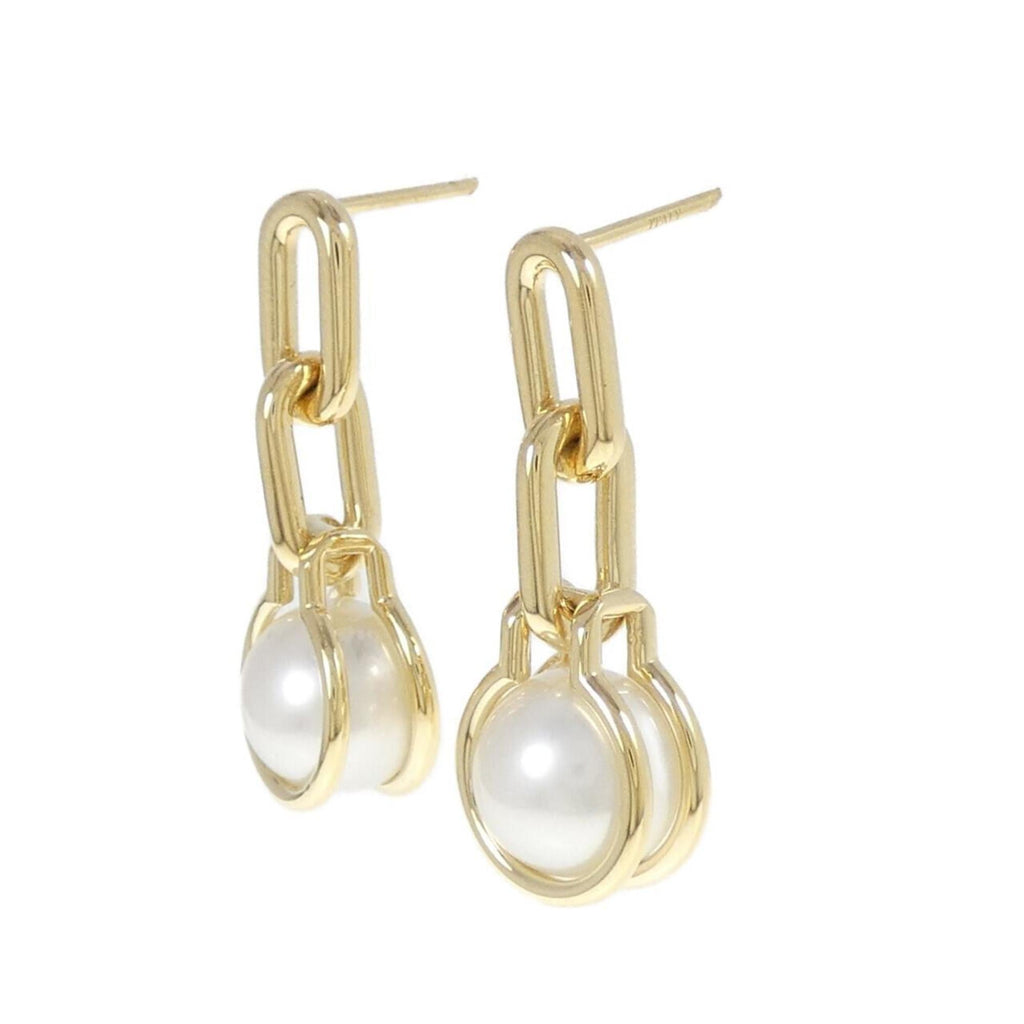 Earrings Pearl 18K Yellow Gold