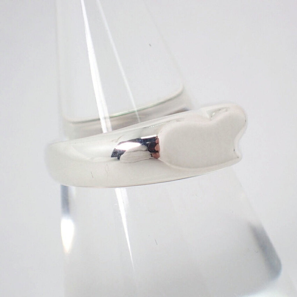 Signet Heart Ring Sterling Silver